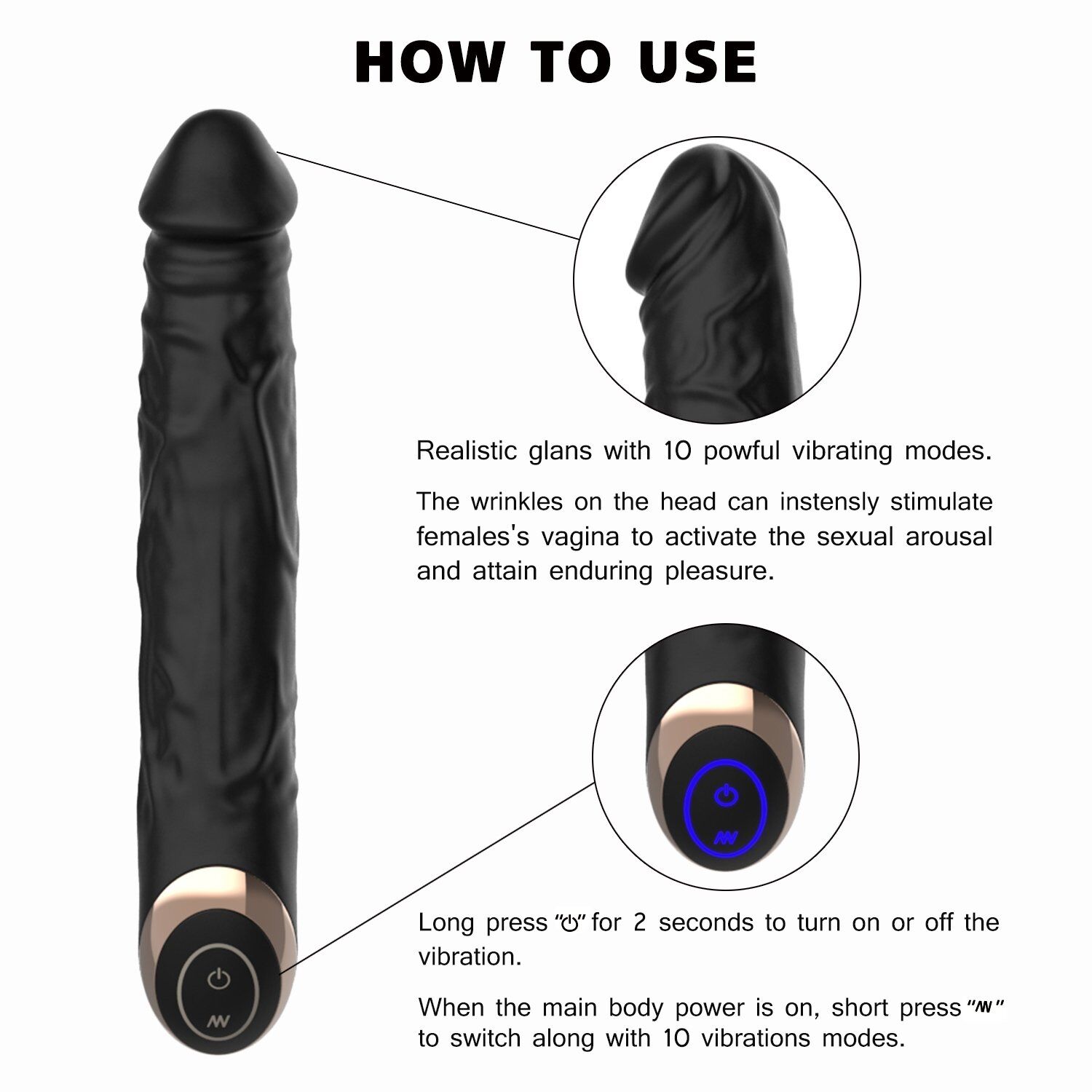 realistic dildo vibrator Realistic Butts