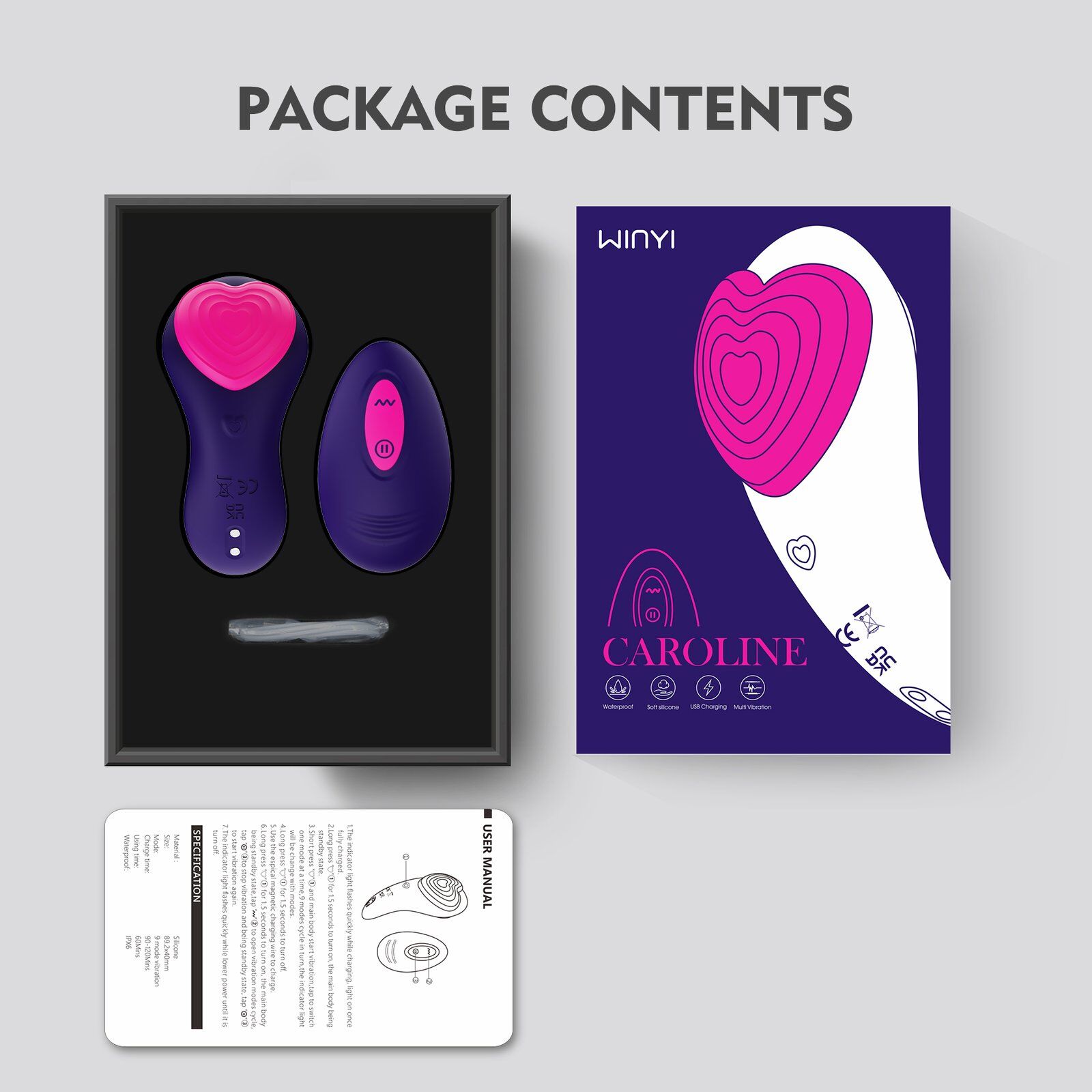WINYI-2023 Panty Vibrator | Wireless Vibrator Manufacturer WINYI-2023 Panty Vibrator | Wireless Vibrator Manufacturer