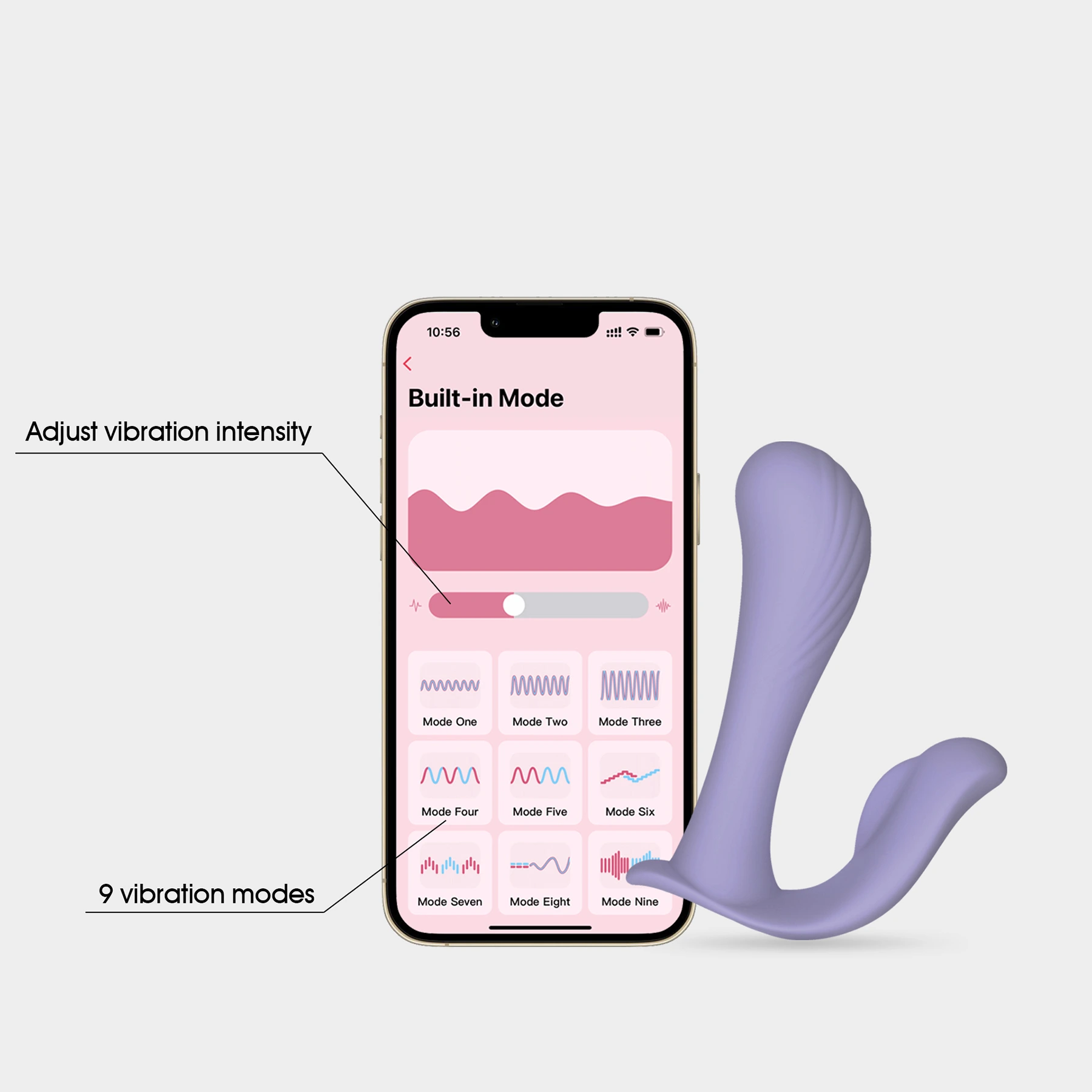 Wy0568 JULIA-Double Headed Wearable APP Panty Vibrator For Women Wy0568 JULIA-Double Headed Wearable APP Panty Vibrator For Women