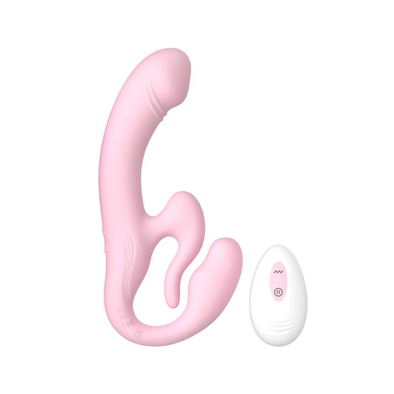 WY0691-Strapless Strapon Dildo Vibrator produced by WINYI sex toy factory