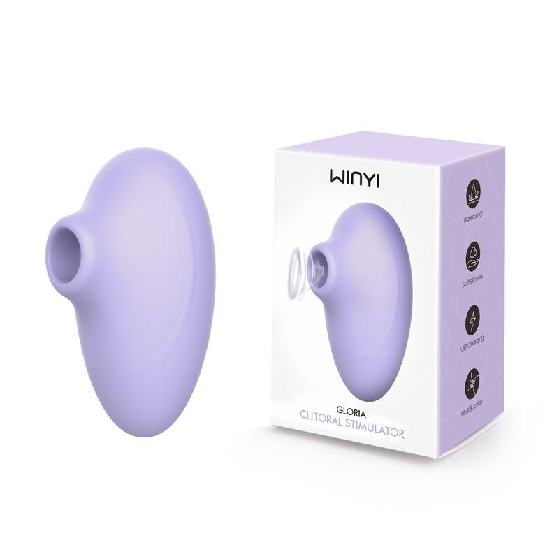 WINYI Sucking Vibe-2025 New Air-Pulse Clitoris Stimulator-WY0735 Gloria -WINYI adult toy manufacturer