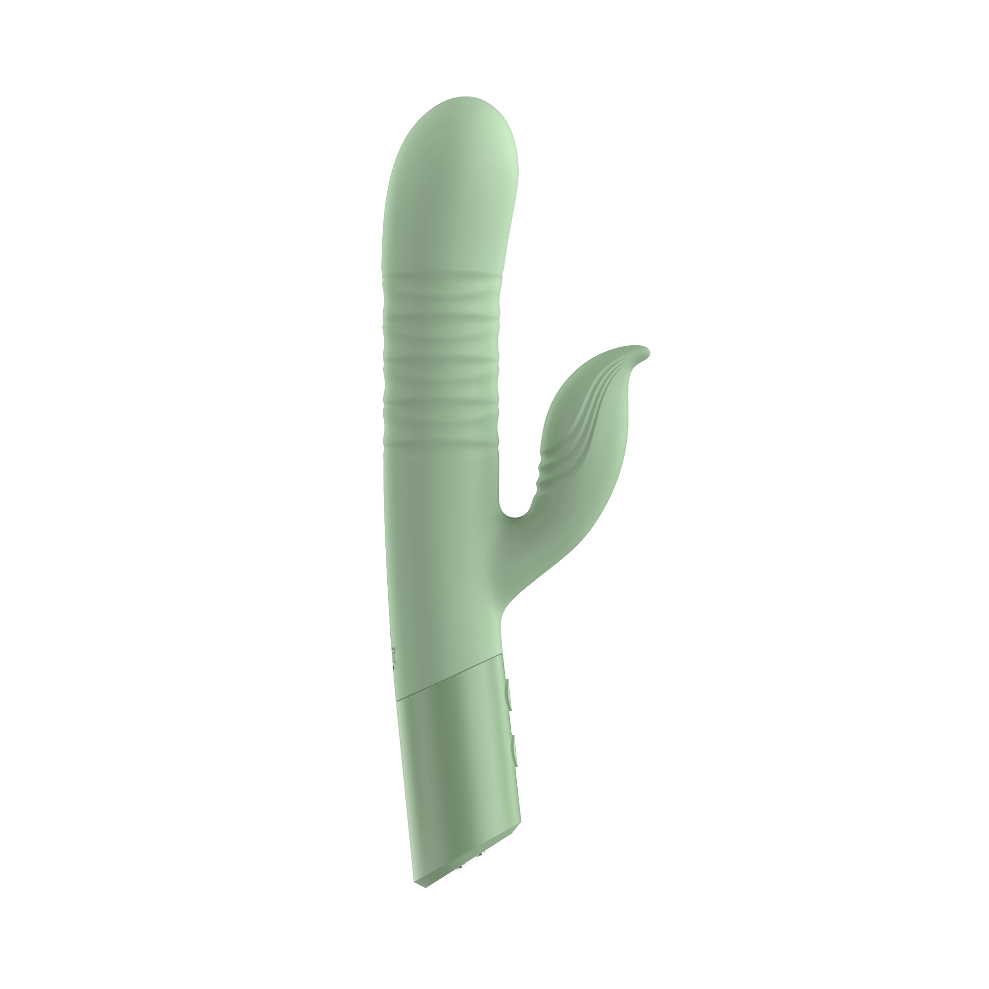 WINYI Swell Rabbit Vibrator with thrusting stimulator-WY0752 Jade-sex toy factory